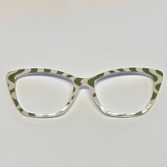Pair Eyewear Brand Authentic Magnetic Glasses Top Topper Wanda The Olive Waves - Picture 1 of 6